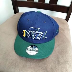 New Era NBA Utah Jazz 2 tone classic Snapback  9Fifty Adjustable Cap Malone Hat